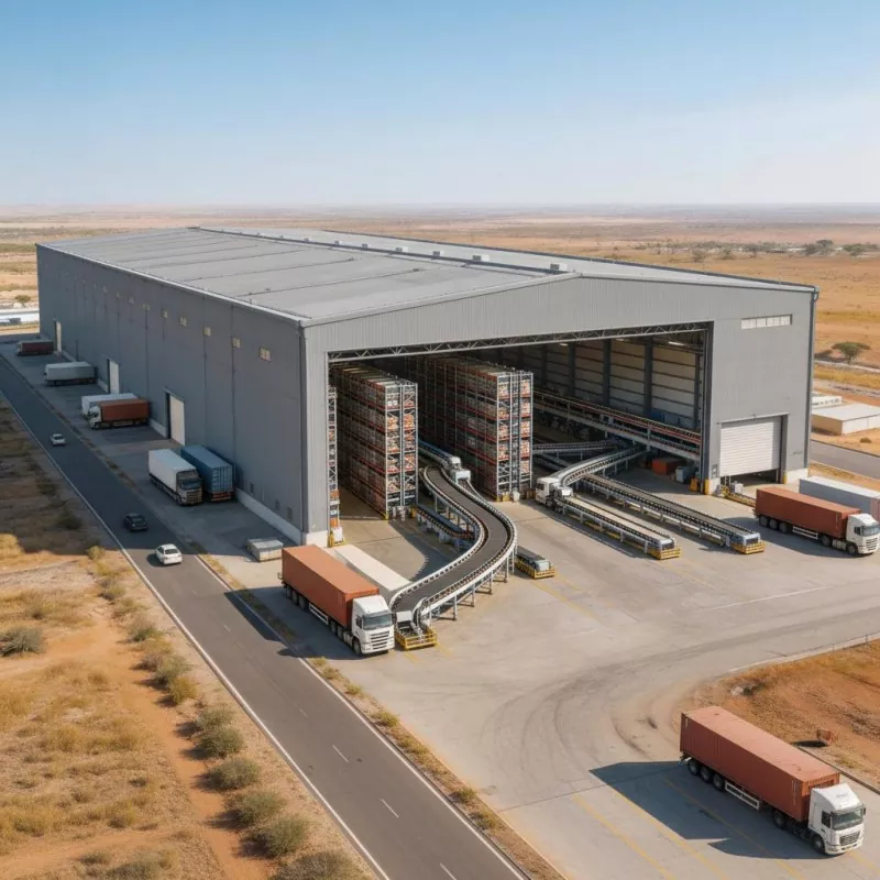 ለኢ-ኮሜርስ ማከፋፈያ ማዕከላት የ Prefab Modular Steel Frame Logistics መጋዘን ግንባታ ዋና ጥቅሞች ምንድ ናቸው?