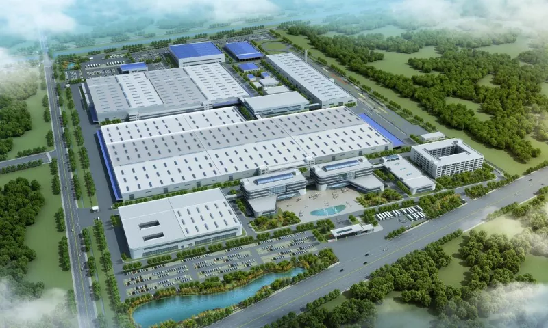 EHSS Prefab ብረት ፋብሪካ ለአውቶ ኢንዱስትሪያል ፓርኮች