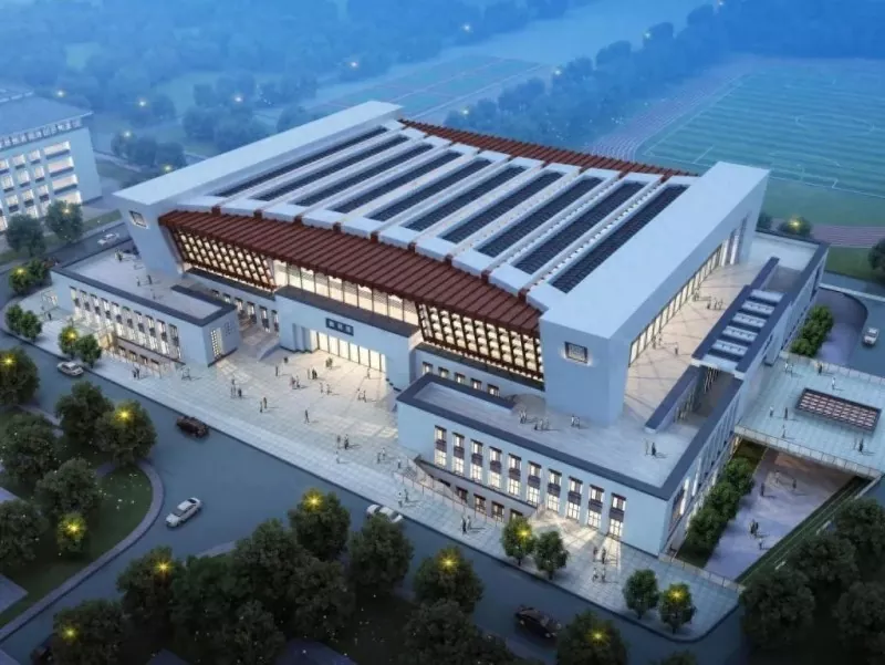 ንድፍ Prefab ስታዲየም ብረት ግንባታ