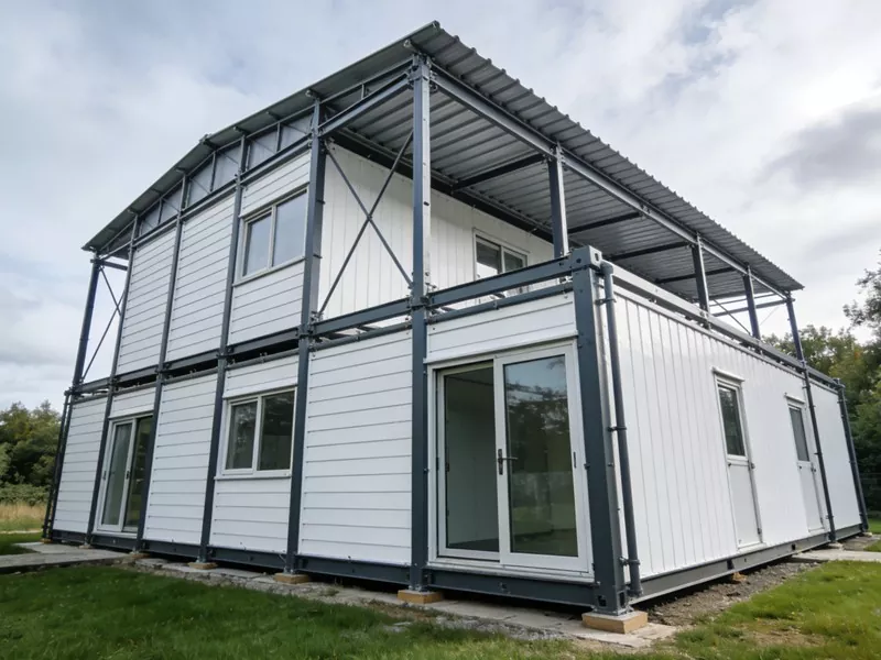 የአረንጓዴ ብረታ ብረት መዋቅር Prefab House
