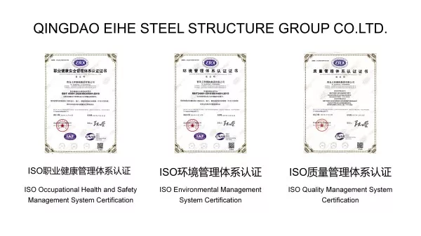 Indoor Aquaculture Warehouse Steel Construction