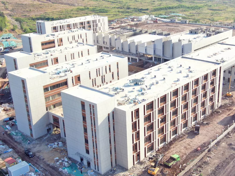 ቅድመ-ኢንጂነሪንግ ከፍታ ከፍተኛ የአረብ ብረት አወቃቀር ት / ቤት ህንፃ