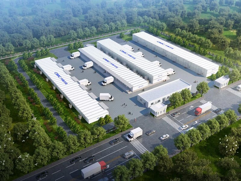 Prefab ብረት መዋቅር መጋዘን ሕንፃ