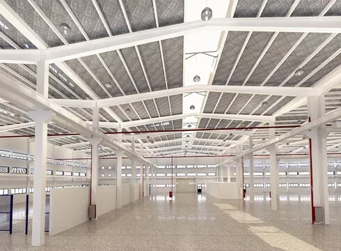 የአረብ ብረት መዋቅር ሎጅስቲክስ ማዕከል